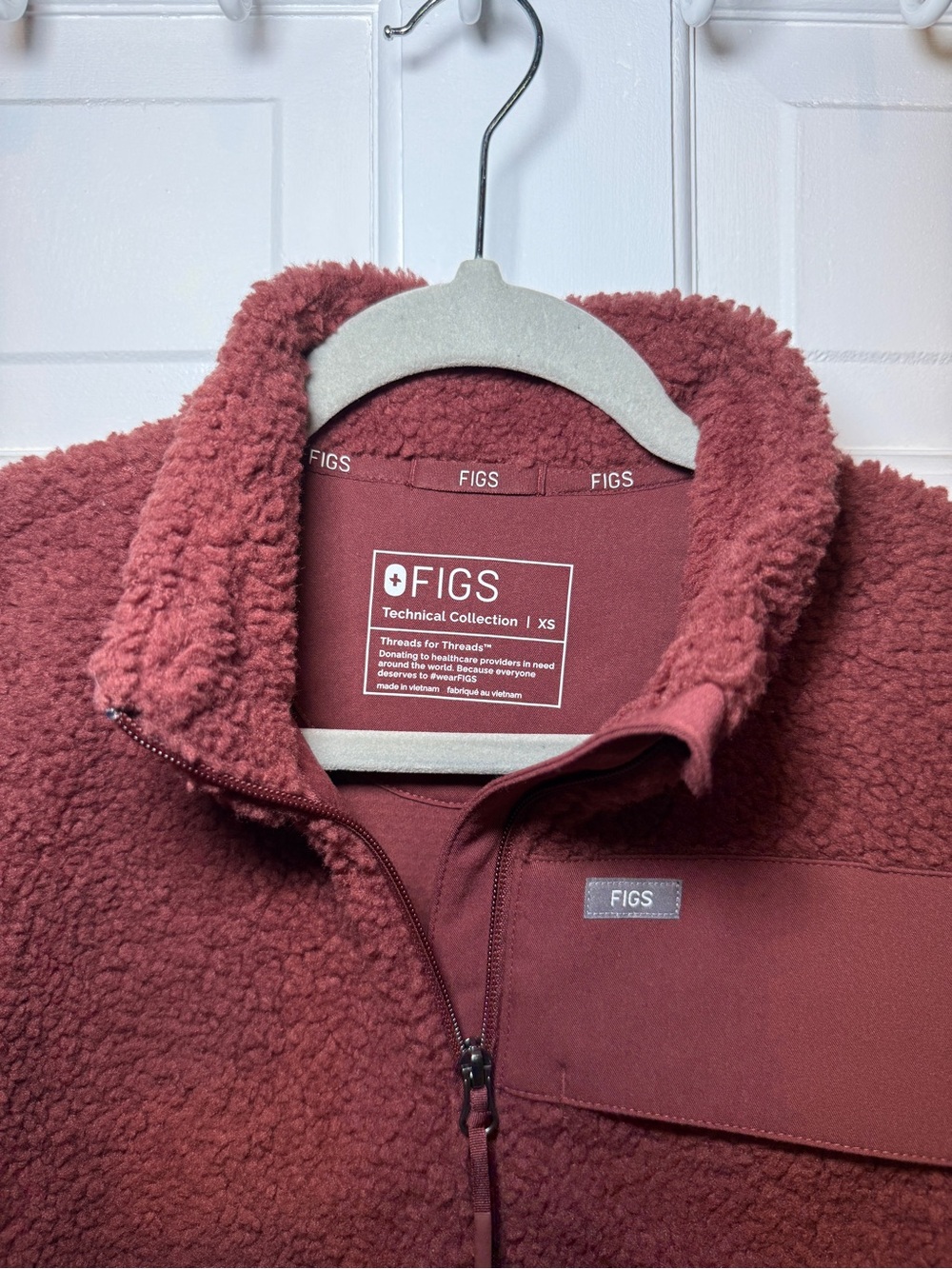 FIGS Sherpa Jacket